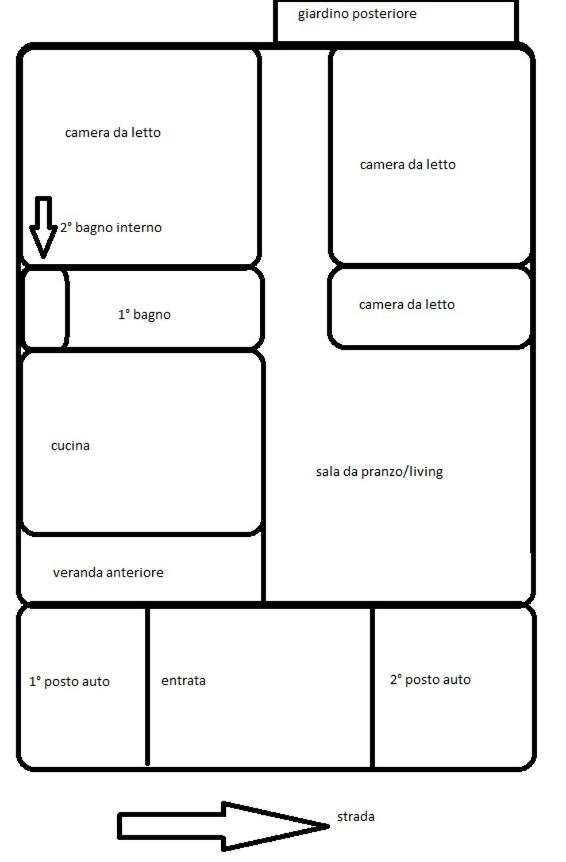 Villetta Frontemare Alliste Exterior foto
